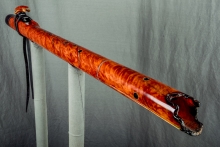 Red Mallee Burl Native American Flute, Minor, Low C#-4, #L32A (4)